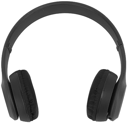 HERCHR Kabelloser Kopfhörer, P47 BT Rauschunterdrückung, Faltbar, Kabelloses Headset Für Sportmusikliebhaber, Geschenk, Damen Und Herren(Schwarz)