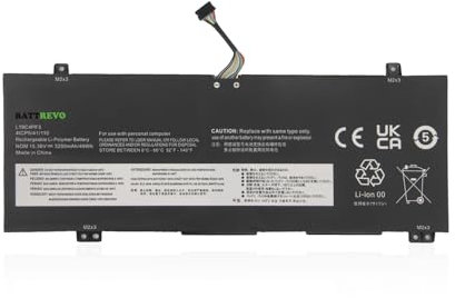 BATTREVO 49Wh Batterie pour Ordinateur Portable L18C4PF3 pour Lenovo ideapad C340-14API C340-14IML C340-14IWL S540-14API S540-14IML S540-14IWL Flex-14IML Flex-14IWL série L18M4PF3 L18M4PF4 L18C4PF4