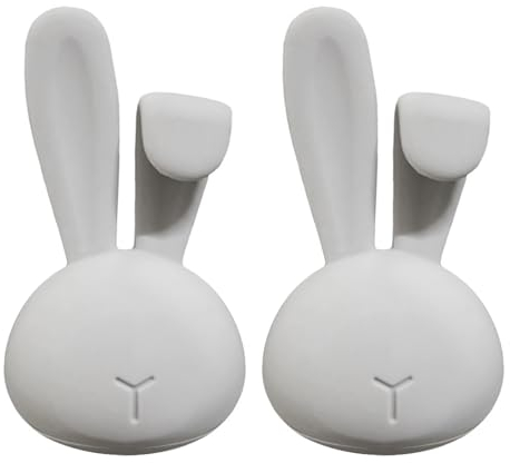 DBAILY Teesieb, 2 Stück Teesie b für Losen Tee, Silikon Teefilter, Geeignet für Losen Tee, Blumentee, Teeei, Teaballs, Hibiskustee, Kaninchenohren Teesieb