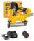 MtiolHig Cordless Brad Nailer Compatible with Dewalt 20V Battery, 18 Gauge 5/8 to 1-1/4 Inch Nail Gun with 1 x 3.0Ah Rechargeable Battery, Powered Electric Tool Set Brushless Motor 2 Modes