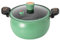 Hbbgdiy 8L Mini pentola a Pressione a Riscaldamento rapido con Manici di Blocco e Coperchio Trasparente, scorta Antiaderente per Gas, induzione e stufe elettriche, Verde