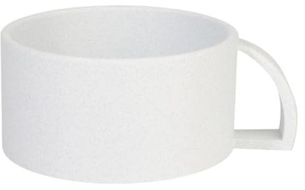 Shaving Mug - Non-Slip Wide-Mouth Salon, Stainless Steel Shaving Brush Bowl, Includes Badger Synthetic Hair Brush, Soap Bowl Cup - for Men Father Barber Him Husband Dad Boyfriend