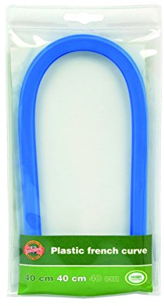 Koh-I-NOOR 40 cm 717018 Flexible Kurve, Blau