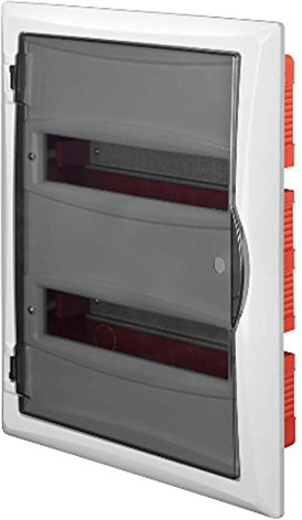 Sicherungskasten Verteilerkasten 24 Module Unterputz IP40 2515-01