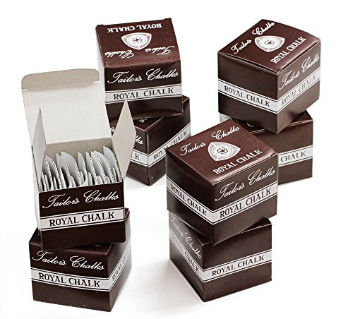 8 Boxes Royal Tailor's Chalk, White