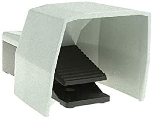 Siemens 3SE2903-1AA20 Foot-Operated Button, Singel Pedal (Without Latching) Cable Entry M20X1,5 IP 65, 2NO + 2NC with Cover, White
