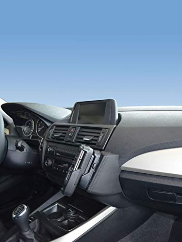 KUDA 092575 Halterung Kunstleder schwarz für BMW 1er (F20, F21) / 2er (F22) ab 10/2011 bis 06/2017