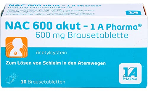 NAC 600 Akut 1A Pharma Brausetabletten