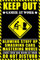Pyramid Generic Keep Out-Gamer at Work Poster, Mehrfarbig, 61 x 91.5cm