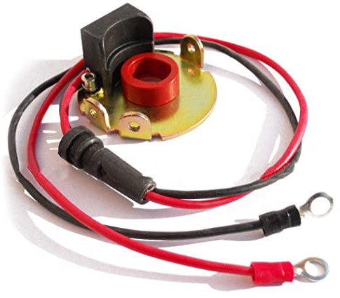 r2digital® KIT ACCENSIONE ELETTRONICA +30% AD IMPULSORE MAGNETICO per 500 F R L e 126 no BIS compatibile per MAGNETI MARELLI o ZELMOT 2 CILINDRI ELABORAZIONE MOTORE AUTO (Accensione elettronica)