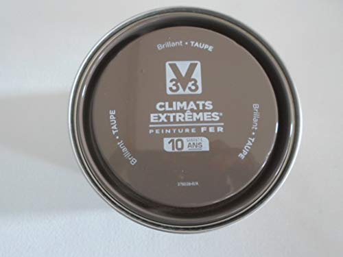 peinture fer V33 climats extrêmes 1,50L taupe brillant