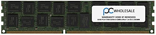 HP 726722-B21 - Memoria RAM (32 GB, PC4-17000 DDR4-2133MHz, 4Rx4, 1,2 V, ECC, LRDIMM, reacondicionado)