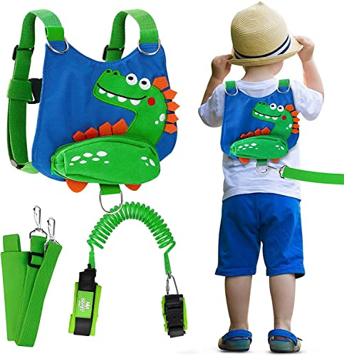 Lehoo Castle Kinder Sicherheitsleine, 4-IN-1 Kinder Leine Handgelenk, Anti-verloren Gürtel Handgelenk Link (Slang)
