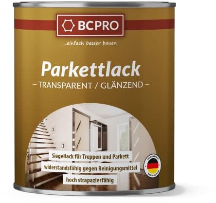 BCPRO Parkettlack, transparent glänzend (750ml)