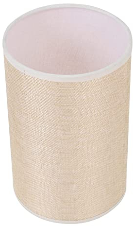 ibasenice Lámpara Pequeña - Pantalla Barril Malla Transparente Tela de Lino Tejido Pantalla Decorativa para Lámpara de Mesa Lámpara de Techo de Pared Lámparas de Techo