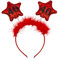 Decoraparty Accessoire de fête 40 ans, Serre-tête Rouge avec Numéro pour Femme, Idée Cadeau Amusant pour Anniversaires et Soirées Adultes