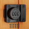 Zinc Alloy Keyless Combination Lock for Cabinet Doors Mechanical 3-Digit Passcode Safety Lock Black
