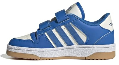 Adidas Unisex-Child Break Start Hook & Loop, Bluebird/Bluebird/Cloud White, 2 Big Kid