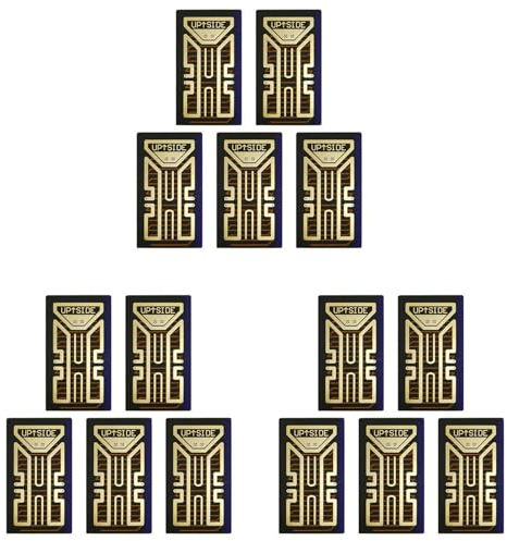 Goorvoucs 15 STÜCKE Handy-SignalverstäRker SP-9 Pro Tragbare Antennenaufkleber Signalverbesserungsaufkleber SignalverstäRker