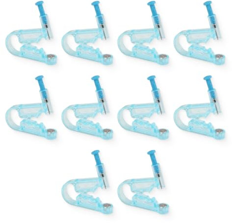 NJCXOLA 10 perceur d'oreille,Pistolet à oreilles jetable Enfants Adultes Pistolet à trous d'oreilles Pistolet à trous d'oreilles