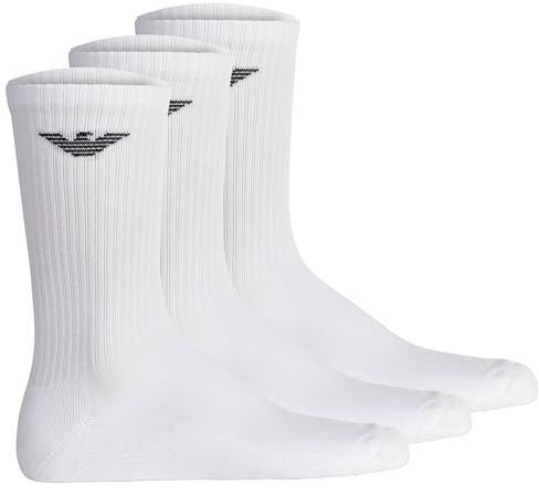 Emporio Armani Herren 3er-Pack Knöchelsocken