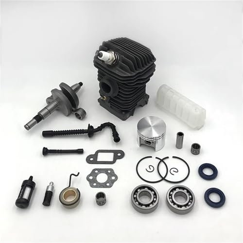AOIUU Kit Cilindro pistone Filtro Aria Carburante Tubo Olio Albero Motore da 42,5 mm Adatto for S-TIHL MS250 MS230 025 023 Parti Motosega