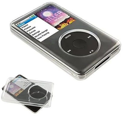Kristallklare Hartschalen-Schutzhülle für iPod Classic 80GB 120GB 160GB, für iPod Video 2 Gen. 30G PC Schutzhülle Skin Anti-Drop Anti-Dust Cover (1 Stück)