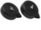 Air Compressor Muffler Filter Set 2pc Male Thread Plastic Noise Control (20mm)