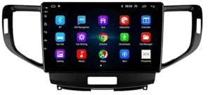 Radio Android 15 para Honda Accord 8 2008-2012 Pantalla IPS 9 Wireless Carplay/Android GPS BT WiFi USB FM Control Volante(2GB+64GB)