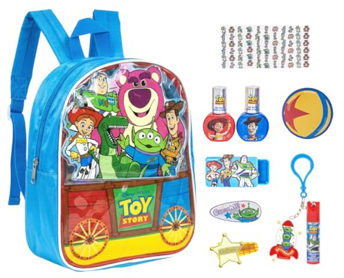 Toy Story Backpack Makeup Set with Cosmetics & Accessories, Ages 3+