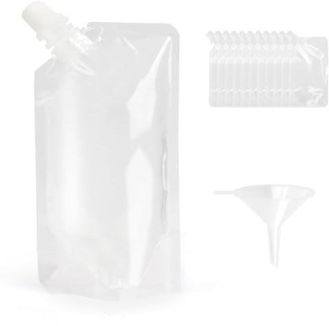 Frascos de plástico para bebidas,Bolsas reutilizables para bebidas,Bolsa de bebida oculta transparente