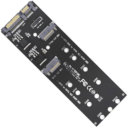 Oculink SFF-8612 8611 to U.2 Kit M-Key to NVME PCIe SSD and NGFF to SATA Adapter for Mainboard