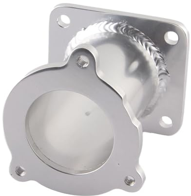 AGR-Ventil Für 1 3 5 6 7 Serie X3 X5 X6 FÜR E60 E61 E70 E71 E87 E90 E91 E9 Stecker Kühler Thermostat Bungs Silber Adapter Abgasrückführungs(Adaptor)