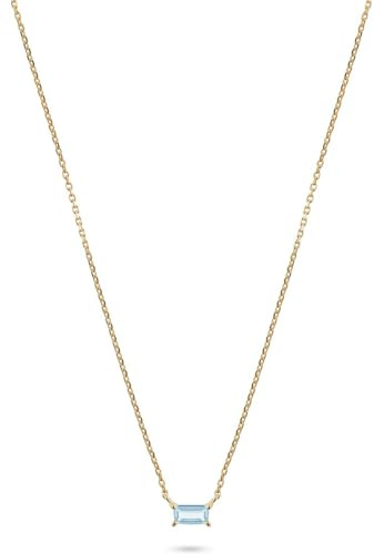 CHRIST Damen-Kette 585er Gelbgold 1 Farbstein 32031847