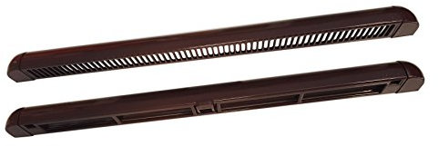 Premium Trickle Slot Vent for uPVC Double Glazing Window - Reduces Condensation Brown 400mm