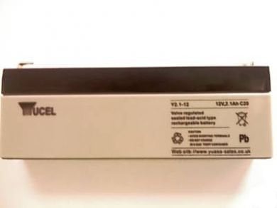 Yucel 2.1amp 12volt alarm panel battery