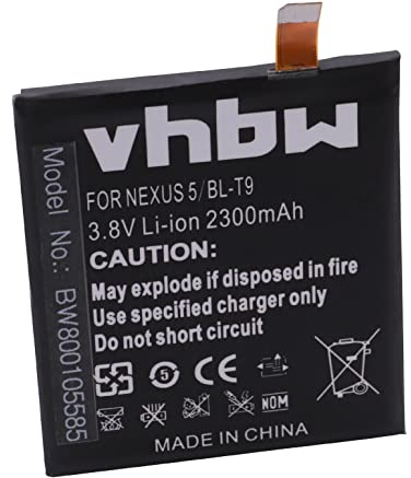 LG - Batterie d Origine LG BL-T9 Pour Nexus 5 (2300 mAh)