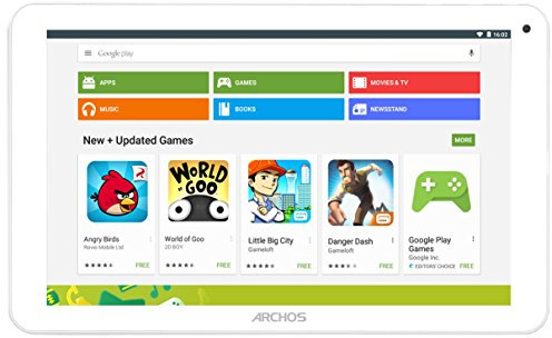 Archos 101E Neon 10.1 Tablet - White - 1GB RAM, 16GB HDD