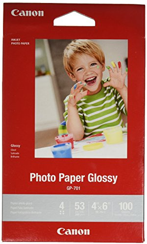 CanonInk Glossy Photo Paper 4x 6 100 Sheets (1433C001), Red