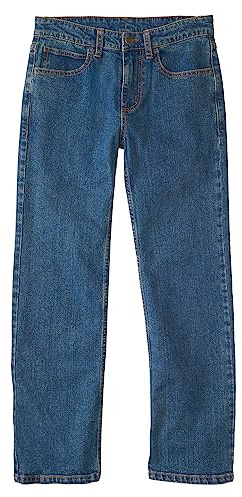 Carhartt Boys' Denim Pant, Medium Wash, 16