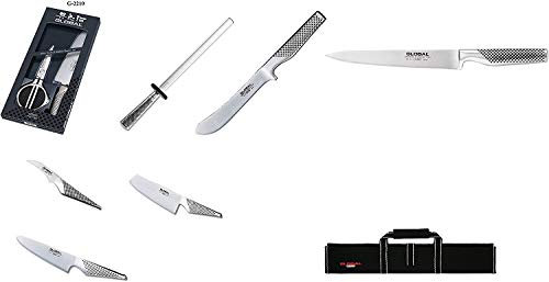 Global Set coltelli + Borsa Cuoco in Omaggio - COLTELLI ASIATICI