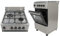 COCINAS DE GAS CON HORNO CC54IXG INFINITON (3 FUEGOS, Inox, Cocina independiente, Placa + Horno, Kit Gas Natural, Doble Puerta Vidrio Horno, Quemadores con Seguridad)