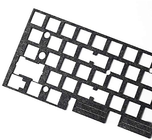 Switch Sound Dampeners Sheet Soft Landing Pads Dimple Foam Sponge (64 Left Layout)