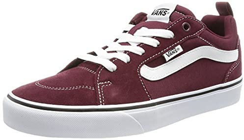 Vans Homme Filmore Basket, Garçon, Toile Daim Port Royale Blanc, 45 EU