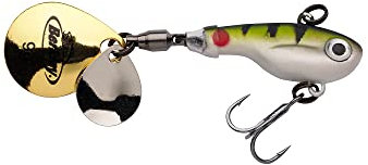 Berkley Pulse Spintail, Jig Lure with Spinner Blade & Berkley Fusion Treble Hook - Long Casting Hard Bait for Perch, Trout, Pike, Unisex,Perch, 5g | 50mm