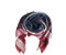 Zaxgf Geschenk für Damen Schal Großer Warm Weich Strickschal Karo Winterschal Herbstschal Wolleschal Frauen Deckenschal Halstuch Scarf Poncho Cape,Rot und Blau