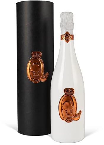 Queen Rosé Sekt (0,75 l) in schwarzer Tube - perfekt auch als Geschenk…