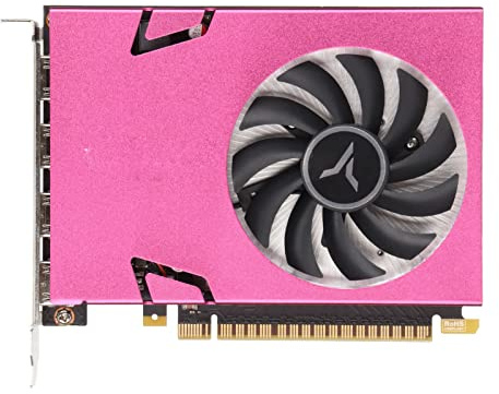 Zunate Computergrafikkarten, GT730-2G 4 Bildschirm 4GB GDDR5 128 Bit PCI-E Grafikkarte, 4 Ports, PCI-Express 2.0 X 16, DirectX 11/ OpenGL 4.6 3D Grafikkarten