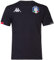 Kappa 6CENTO Abou 3F Fisi, T-Shirt Unisex-Adulto, Blue Night-Grey MD, S