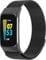 GLOBAL TECH Magnetisch Metall Armband Kompatibel mit Fitbit Charge 6/Fitbit Charge 5 Armband für Damen Herren, Verstellbares Metall Bänder für Fitbit Charge 6/Fitbit Charge 5 (Schwarz)